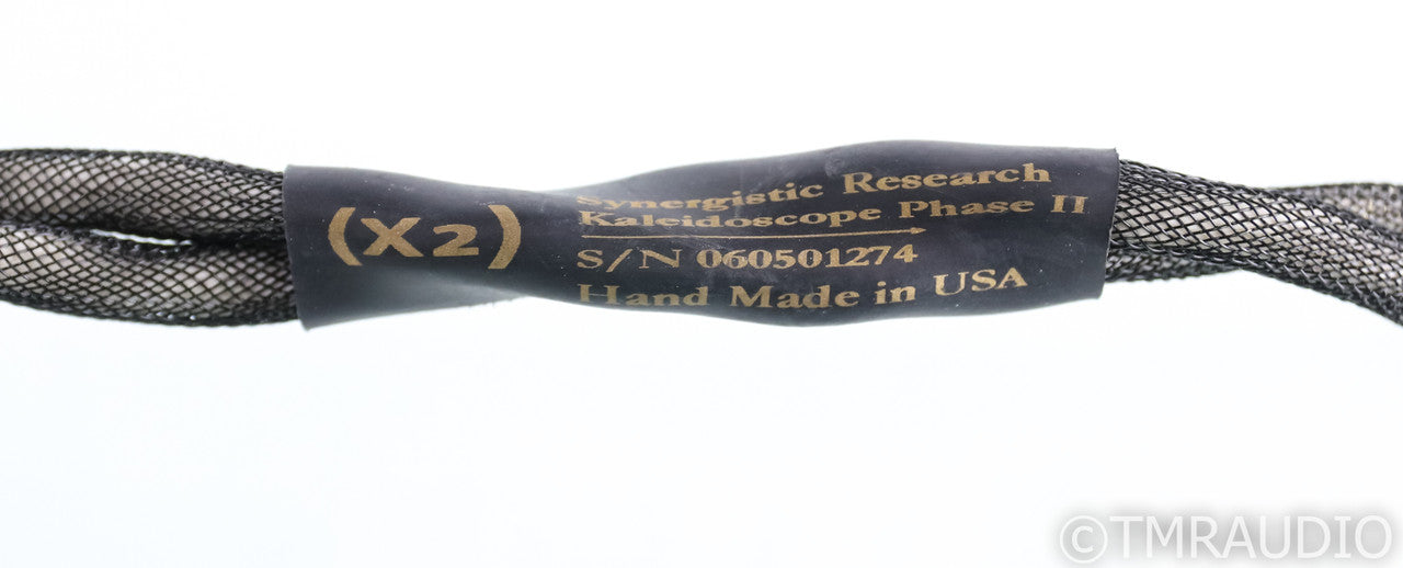 Synergistic Research Kaleidoscope Phase II (X2) XLR Digital Cable; AES/EBU; 1.5m