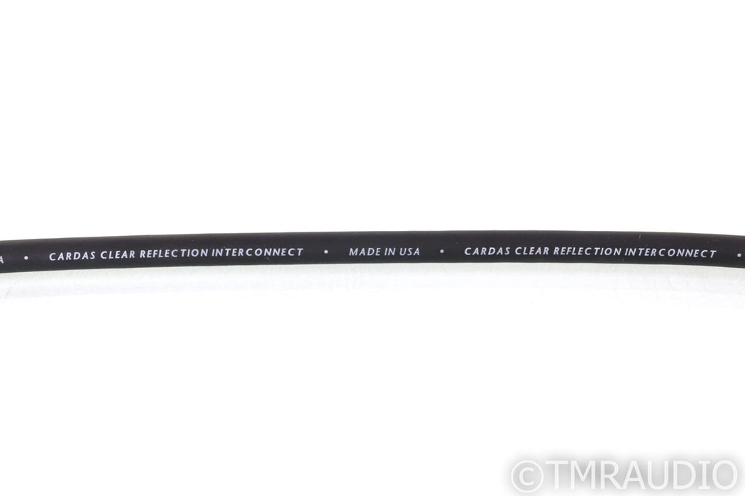 Cardas Clear Reflection RCA Cables; 1m Pair Interconnects (Open Box)