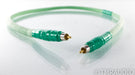 Creative Cable Concepts Green Hornet RCA Digital Coaxial Cable; Single 1m Interconnect
