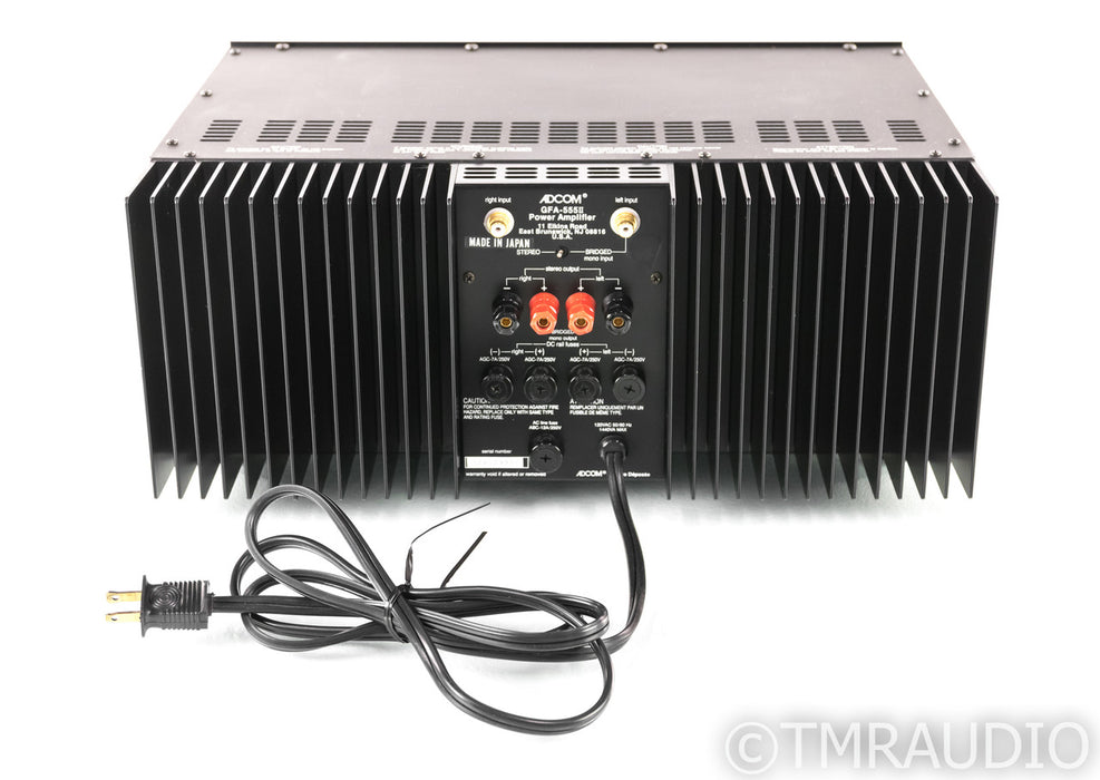 Adcom GFA-555II Stereo Power Amplifier; GFA555 II