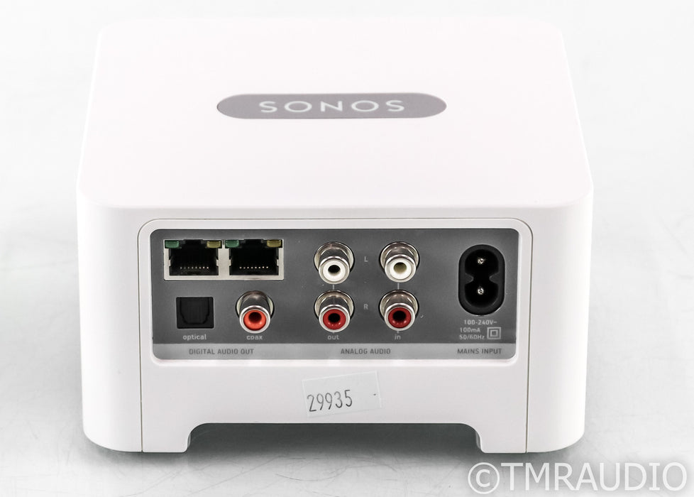 Sonos Connect Wireless Network Streamer; Gen 1; White