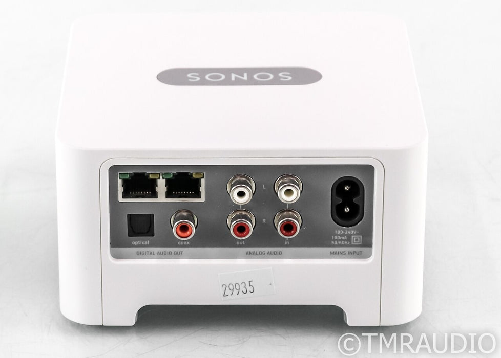 Sonos Connect Wireless Network Streamer; Gen 1; White