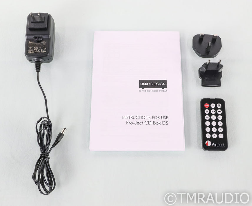 Pro-Ject CD Box DS CD Player; Remote; Black