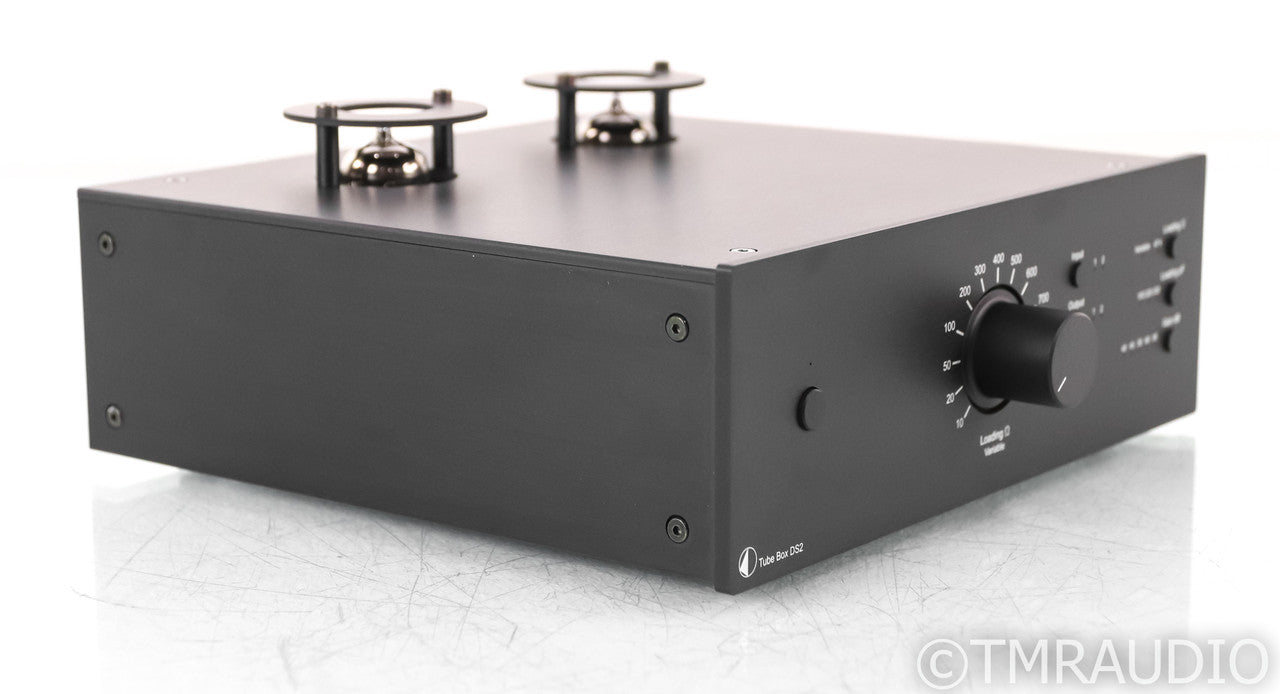 Pro-Ject Tube Box DS2 MM / MC Phono Preamplifier; DS-2; Black