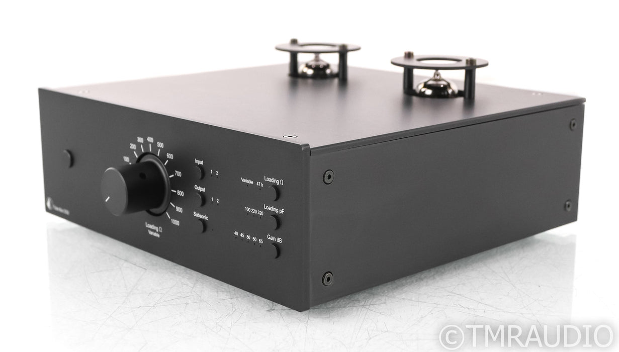 Pro-Ject Tube Box DS2 MM / MC Phono Preamplifier; DS-2; Black