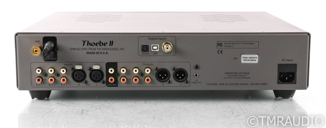 SST Thoebe II Stereo Preamplifier; Thoebe 2; MM Phono; DAC; Remote