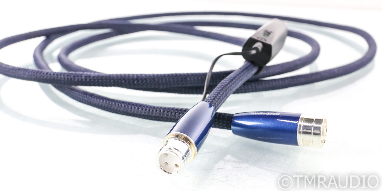 AudioQuest Water XLR Cable; Single 3m Balanced Interconnect; 72v DBS