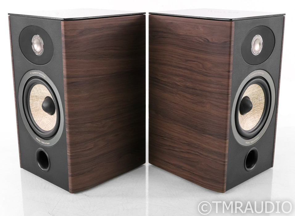 Focal Aria 905 Bookshelf Speakers; Walnut Pair