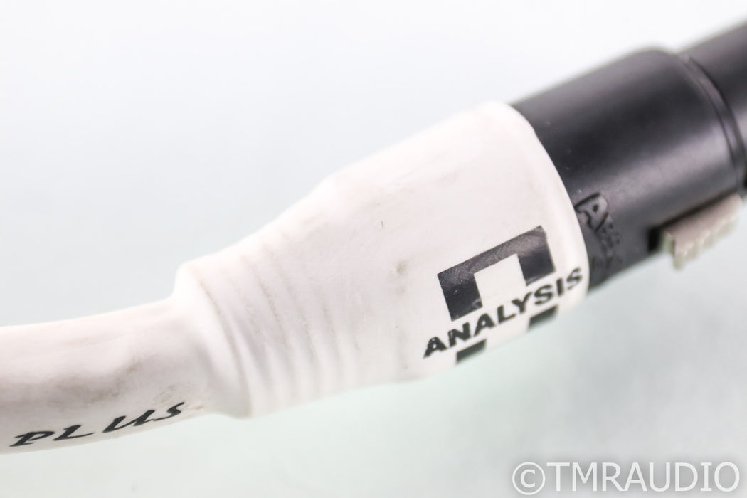 Analysis Plus Solo Crystal Oval XLR Cables; 1m Pair Balanced Interconnects