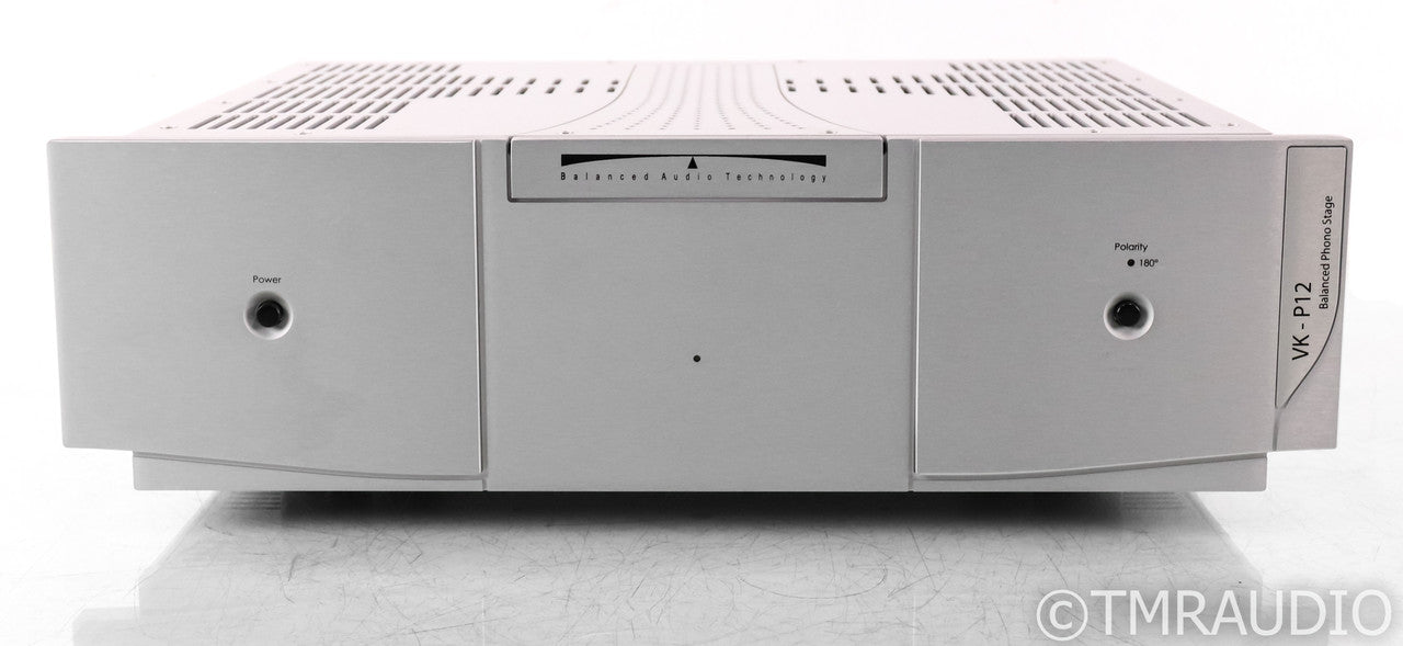 BAT VK-P12 MM / MC Tube Phono Preamplifier; VKP12; Silver