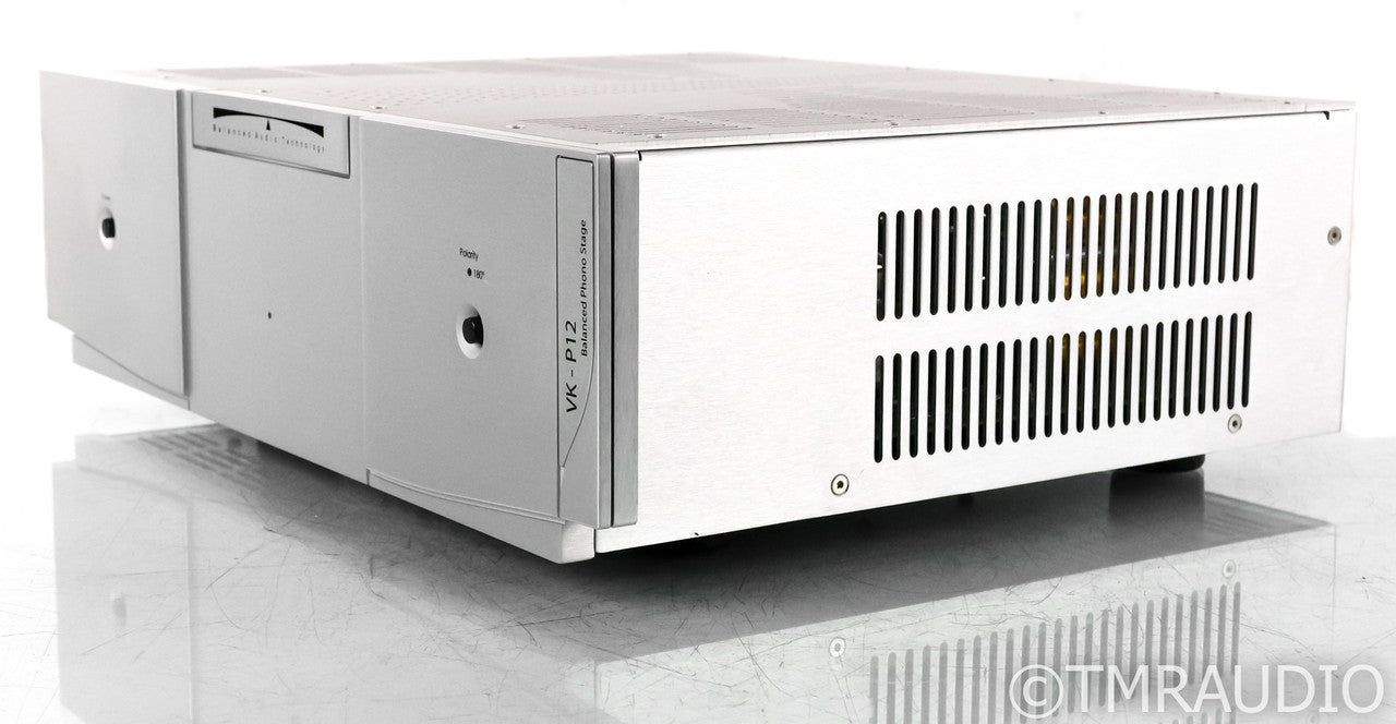 BAT VK-P12 MM / MC Tube Phono Preamplifier; VKP12; Silver