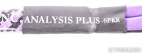 Analysis Plus Solo Crystal Oval Bi-Wire Speaker Cables; 8ft Pair