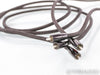 AudioQuest Mackenzie RCA Cables; 2m Pair Interconnects