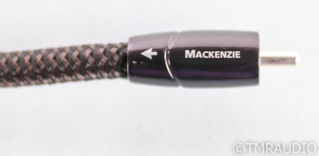 AudioQuest Mackenzie RCA Cables; 2m Pair Interconnects