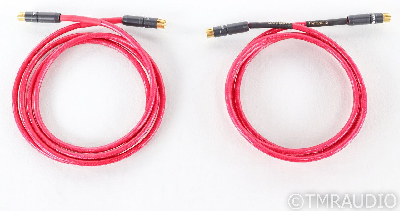 Nordost Heimdall 2 RCA Cables; 2m Pair Interconnects