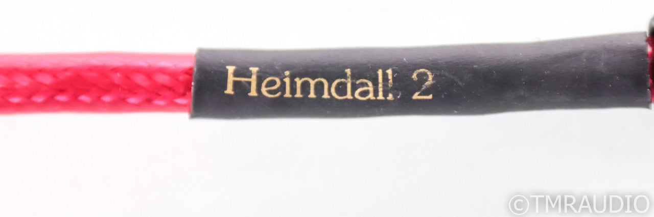 Nordost Heimdall 2 RCA Cables; 2m Pair Interconnects