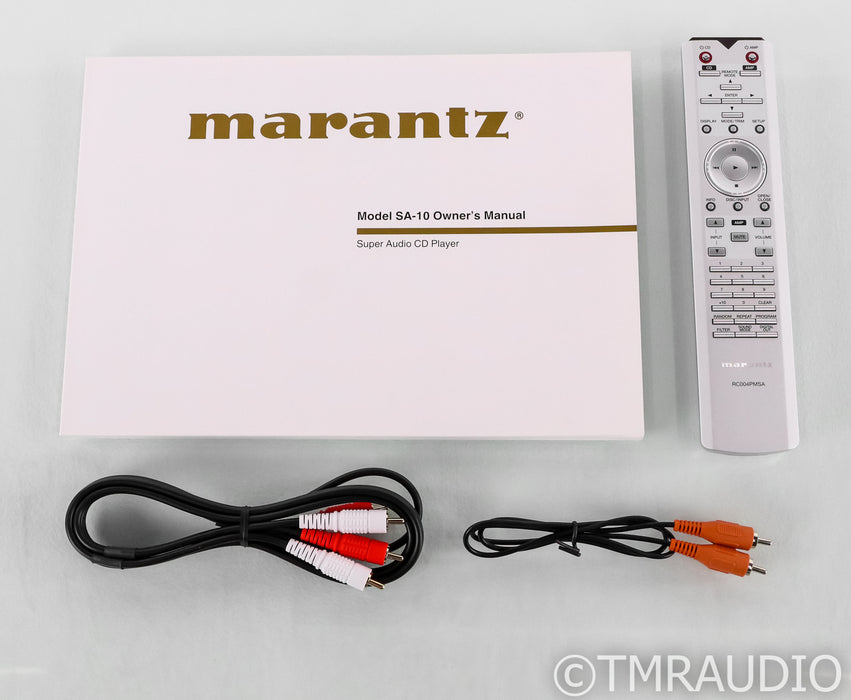 Marantz SA-10 CD / SACD Player; SA10; DAC; Black; Remote