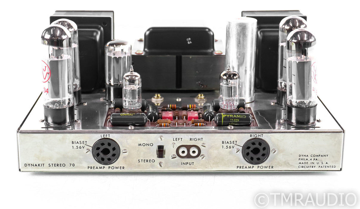 Dynaco Dynakit ST-70 Vintage Stereo Tube Power Amplifier; ST70