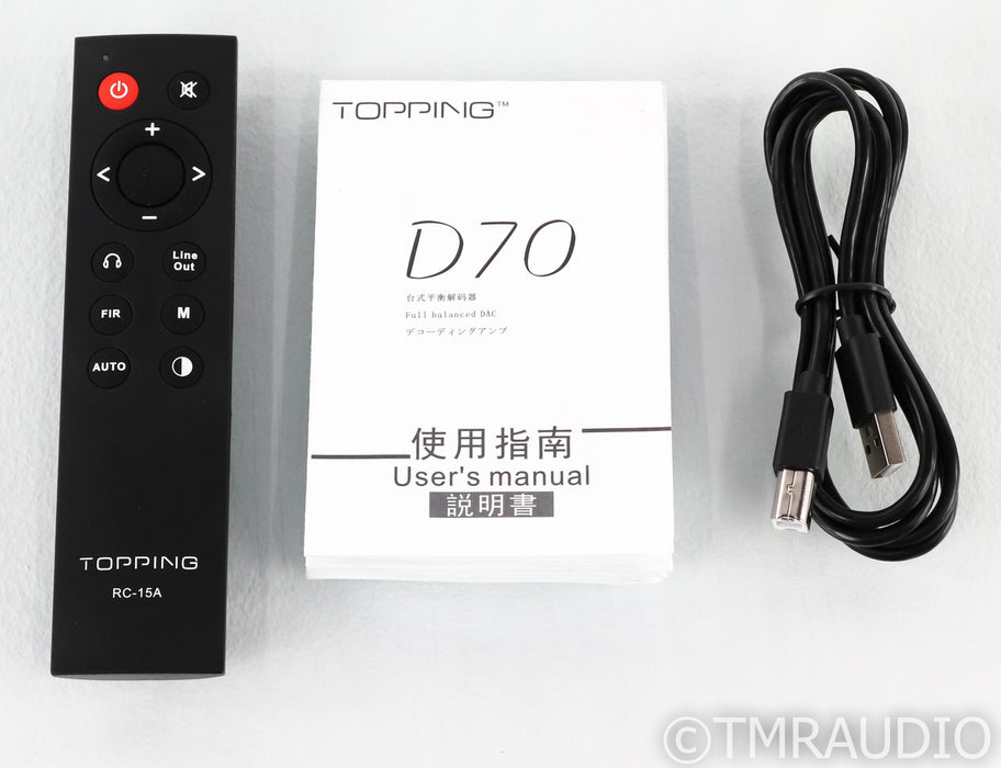Topping D70 DSD DAC; D-70; D/A Converter