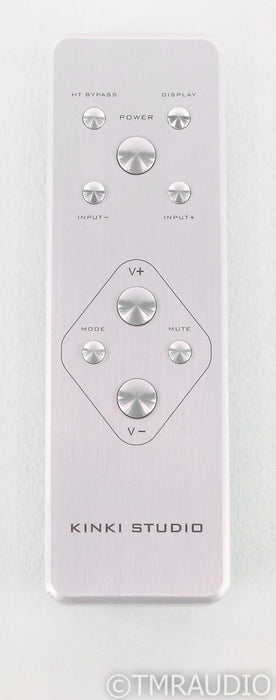 Kinki Studio EX-P7 Stereo Preamplifier; Silver; Remote