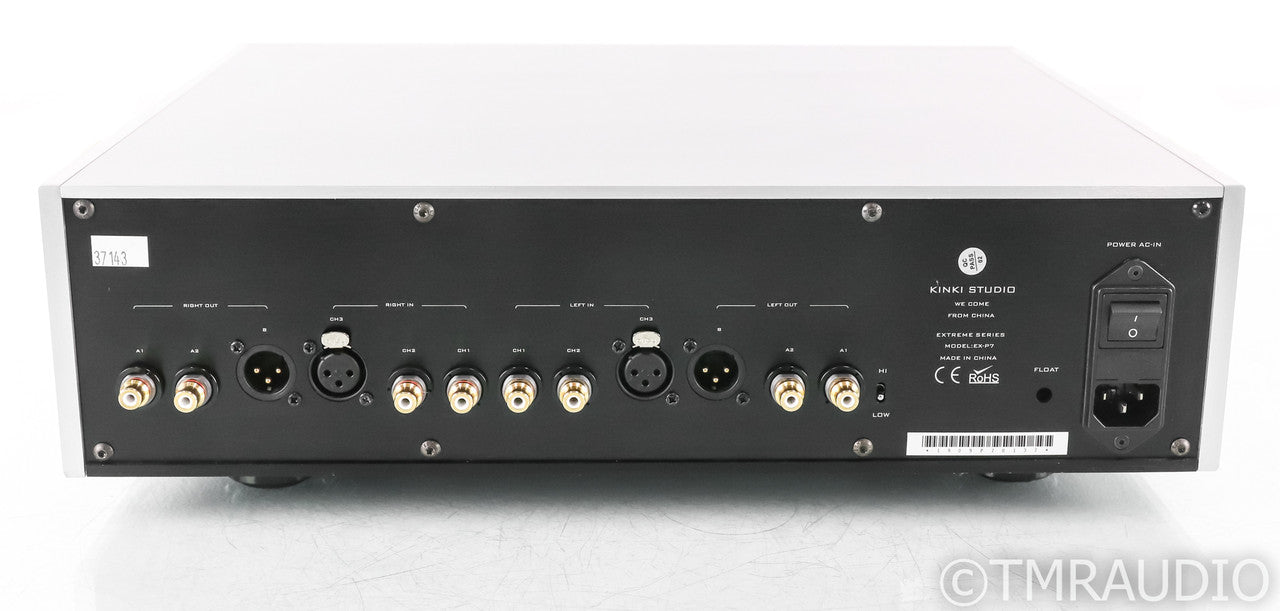 Kinki Studio EX-P7 Stereo Preamplifier; Silver; Remote