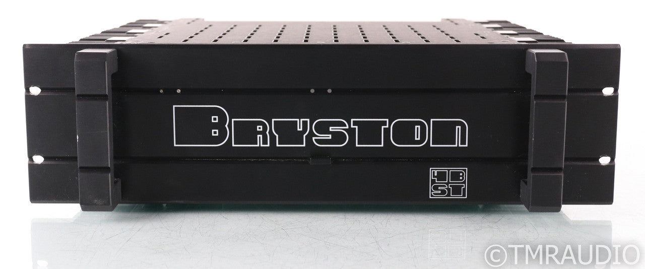 Bryston 4B ST Stereo Power Amplifier; 4BST; Black; 19" Faceplate