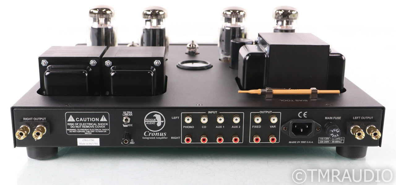 Rogue Audio Cronus Magnum III Stereo Tube Integrated Amplifier; MM / MC Phono