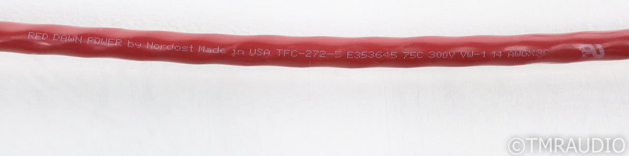 Nordost Red Dawn Leif Power Cable; LS; 1.5m AC Cord