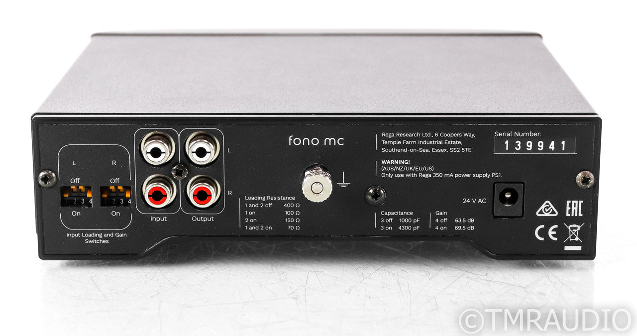 Rega Fono MC Phono Preamplifier; Black