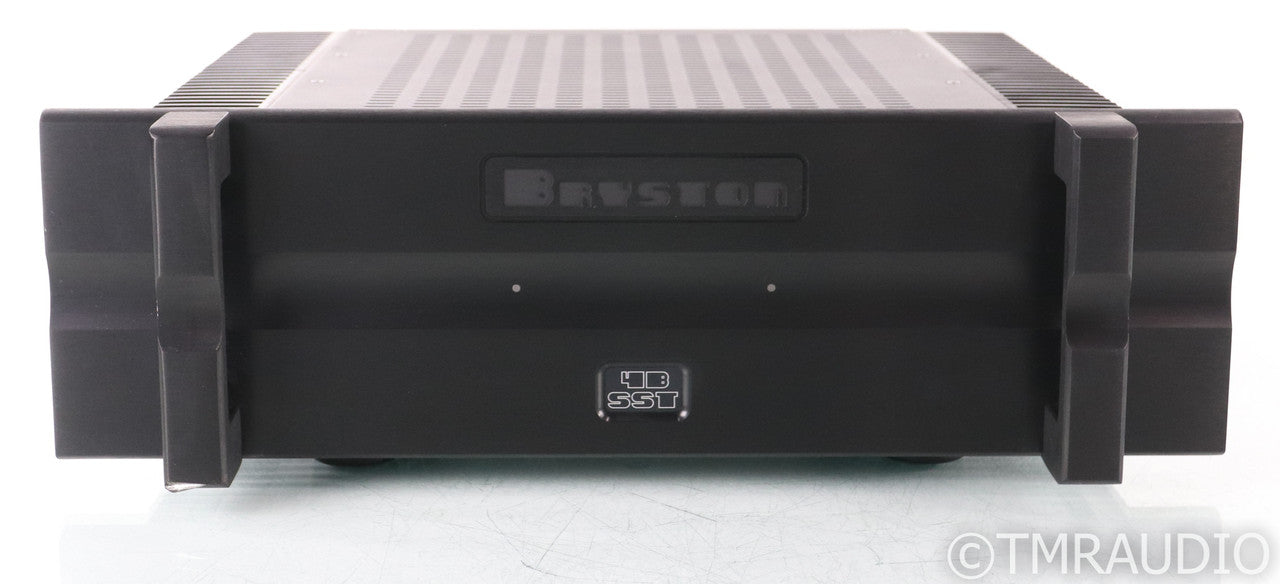 Bryston 4B SST Stereo Power Amplifier; 4BSST; Black; 19" Faceplate
