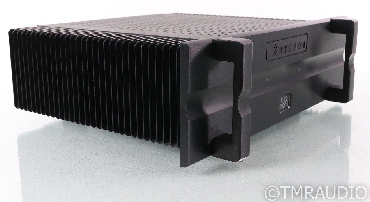 Bryston 4B SST Stereo Power Amplifier; 4BSST; Black; 19" Faceplate