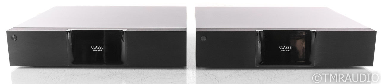 Classe Sigma Monoblock Power Amplifiers; Black Pair