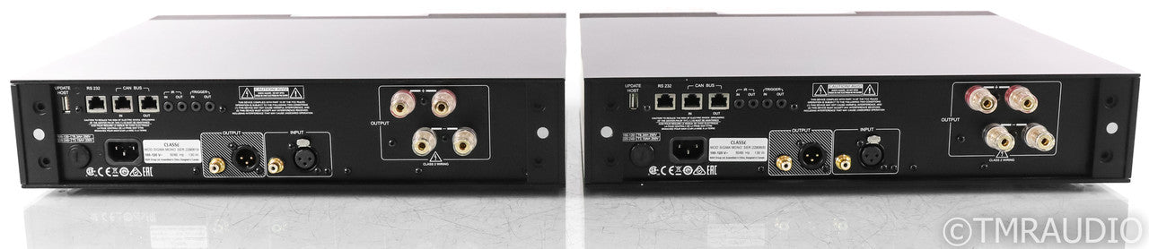Classe Sigma Monoblock Power Amplifiers; Black Pair