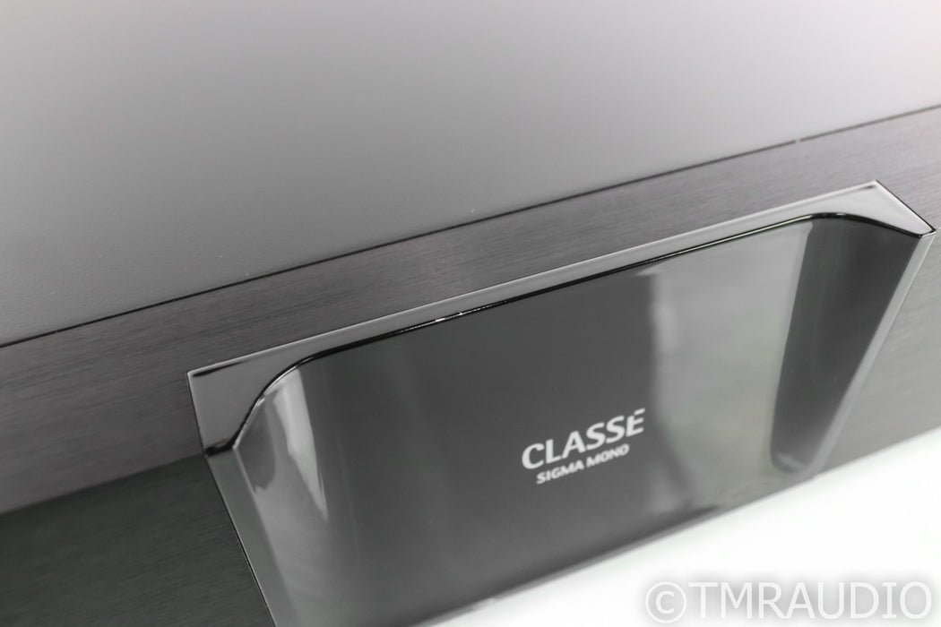Classe Sigma Monoblock Power Amplifiers; Black Pair