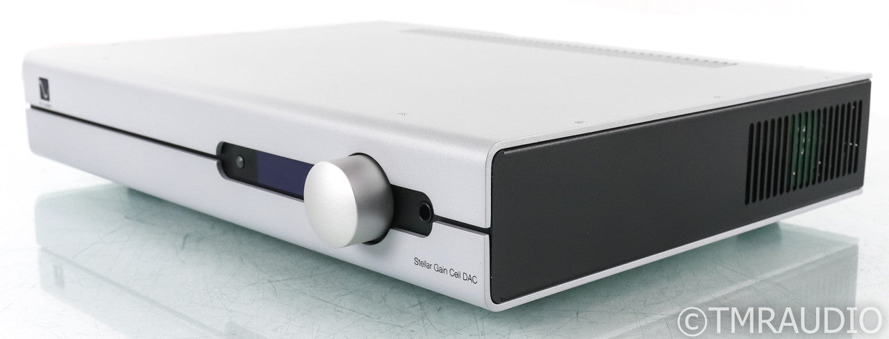 PS Audio Stellar Gain Cell DAC; D/A Converter; Silver; Remote (Used) (1/3)