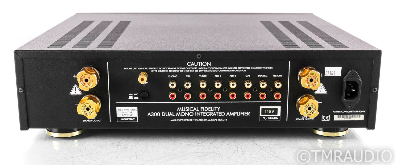 Musical Fidelity A300 Stereo Integrated Amplifier; A-300; Remote; MM / MC Phono