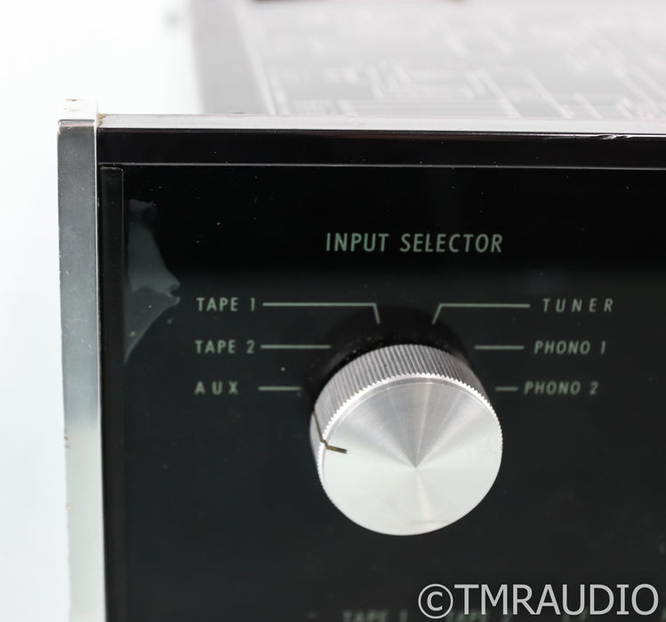 McIntosh C26 Vintage Stereo Preamplifier; C-26; MM Phono; Walnut Cabinet