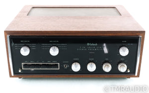 McIntosh C26 Vintage Stereo Preamplifier; C-26; MM Phono; Walnut Cabinet