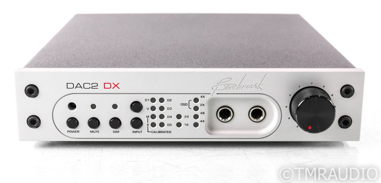 Benchmark Media DAC2 DX DAC; D/A Converter; DSD; Silver; Remote
