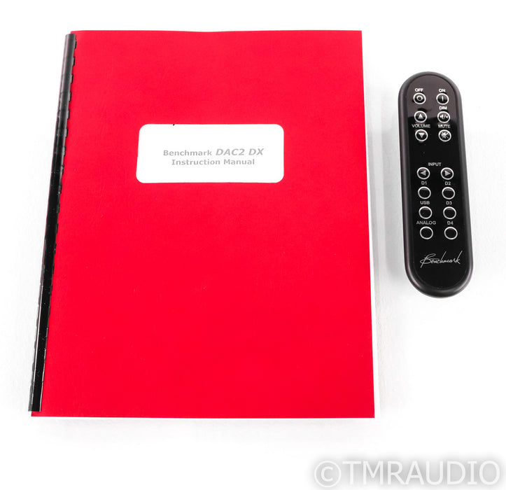 Benchmark Media DAC2 DX DAC; D/A Converter; DSD; Silver; Remote
