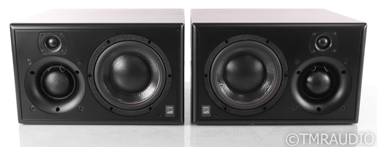 ATC SCM25A Pro Powered Monitor Speakers; Black Pair; SMC-25A