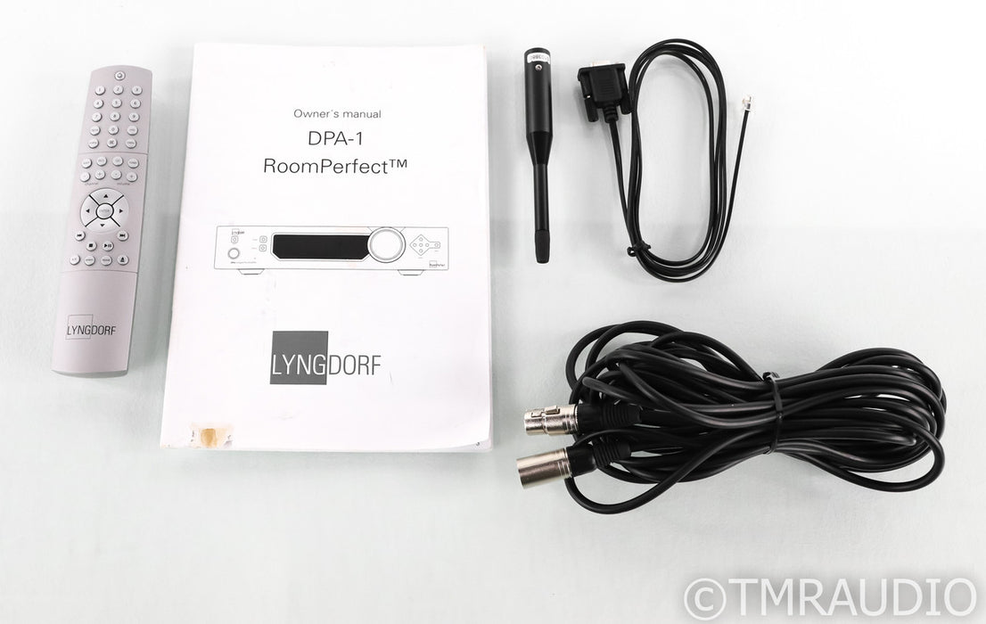 Lyngdorf DPA-1 Stereo Preamplifier / DAC; DPA1; Remote; Black; RoomPerfect; DPA1; Remote; Black; RoomPerfect