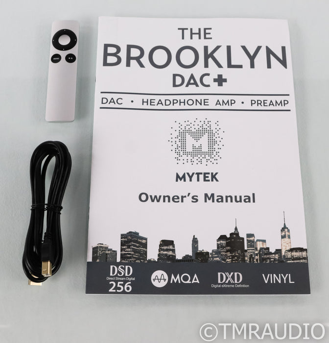 Mytek Brooklyn DAC+; D/A Converter; Plus; DSD; Black; Remote