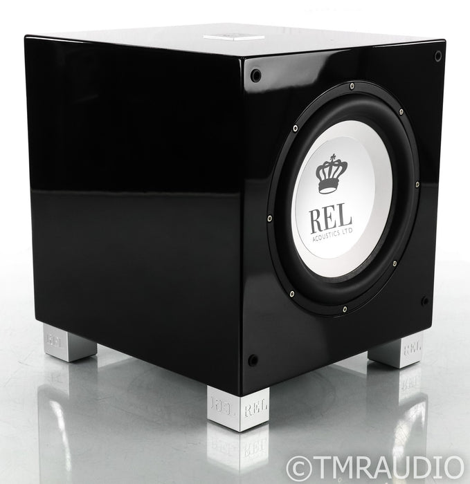 REL T/9i 10" Powered Subwoofer; T9-i; Gloss Black
