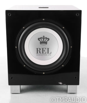 REL T/9i 10" Powered Subwoofer; T9-i; Gloss Black
