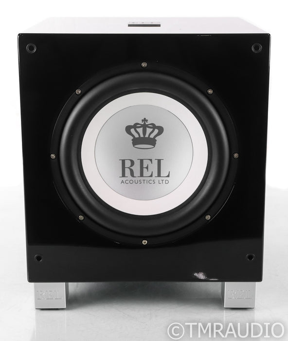 REL T/9i 10" Powered Subwoofer; T9-i; Gloss Black