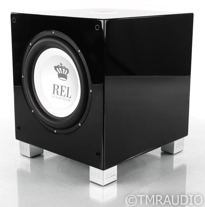 REL T/9i 10" Powered Subwoofer; T9-i; Gloss Black