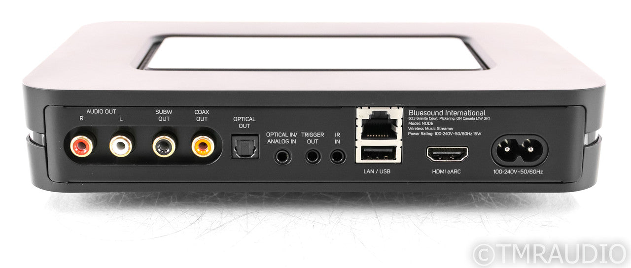 Bluesound NODE (2021) Wireless Network Streamer; Black (Open Box)