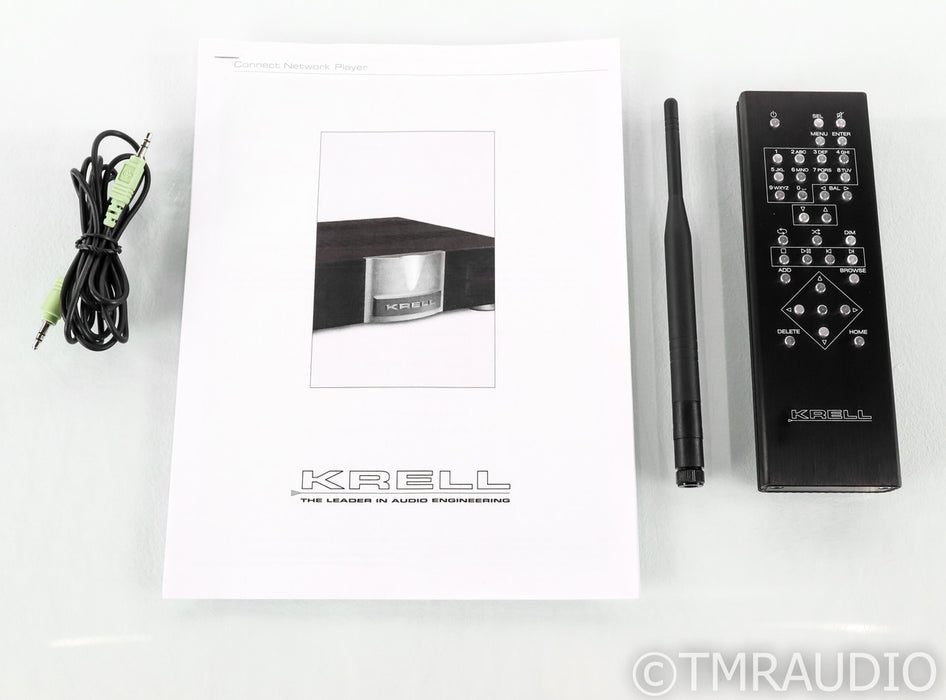 Krell Connect Wireless Network Streamer; Black & Silver; Remote