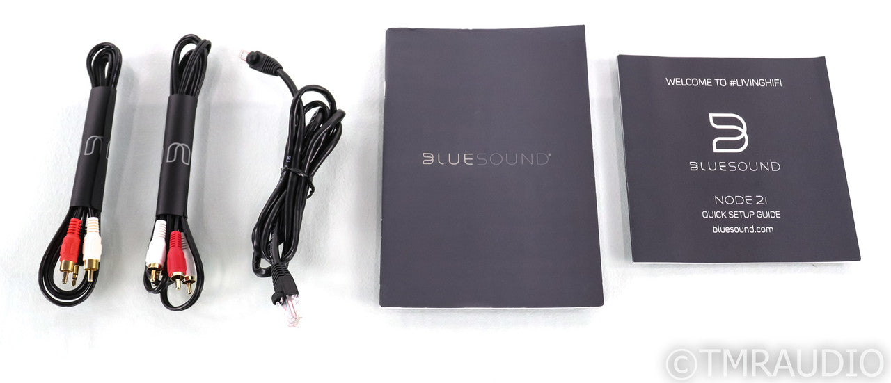 Bluesound Node 2i Wireless Network Streamer; 2-i; Bluetooth; White